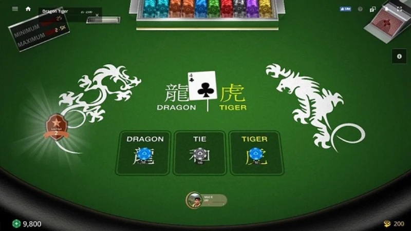 bai rong ho 4 Nạp tiền để tham gia cá cược Rồng Hổ